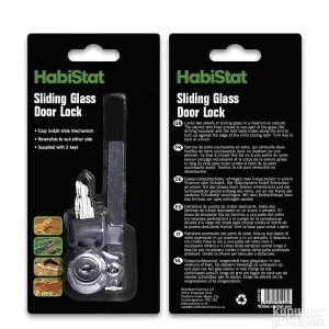 HabiStat Sliding Glass Door Lock
