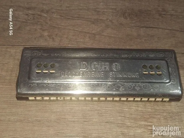 M.Hohner Echo Glockenreine Stimmung harmonika-veca