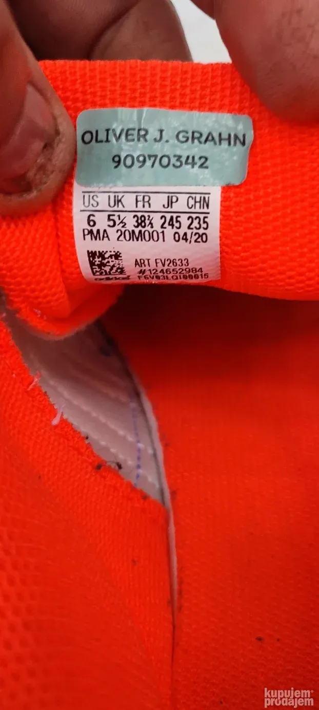 patike decije muske adidas sala za fudbal i trcanje