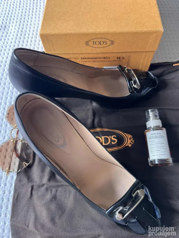 TOD'S ORIGINAL zenske kozne cipele 40.5 26 - 26.5cm TODS