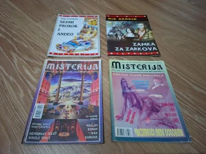 Casopis Misterija (brojevi 1 i 2) + poklon romani