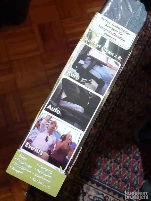 Anatomski Jastuk za Sedenje - Bambus