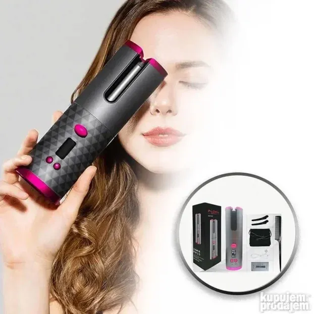 Bezicni rotirajuci uvijac kose