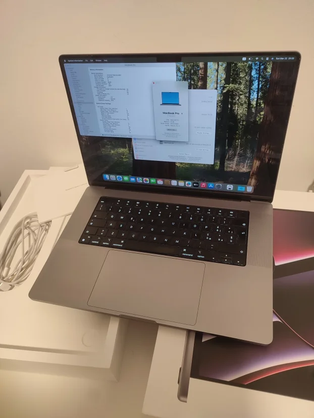 MacBook Pro M2 16" 2023 16GB / 1TB TOP PERFEKTAN