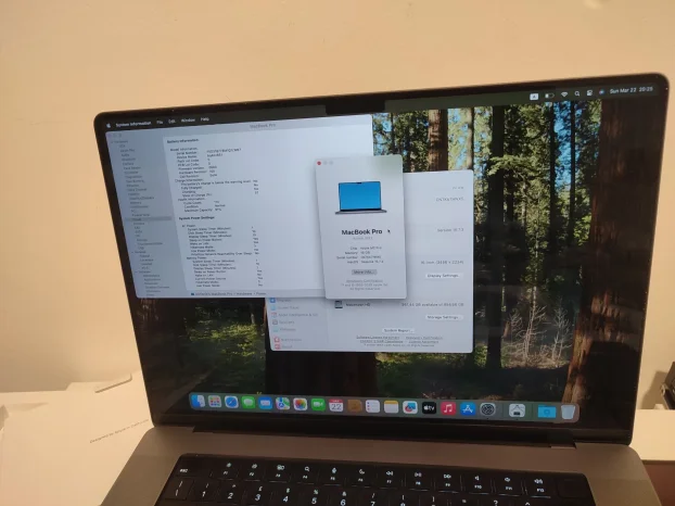 MacBook Pro M2 16" 2023 16GB / 1TB TOP PERFEKTAN