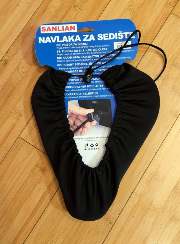 Udobna navlaka od memorijske pene sediste bicikla sira