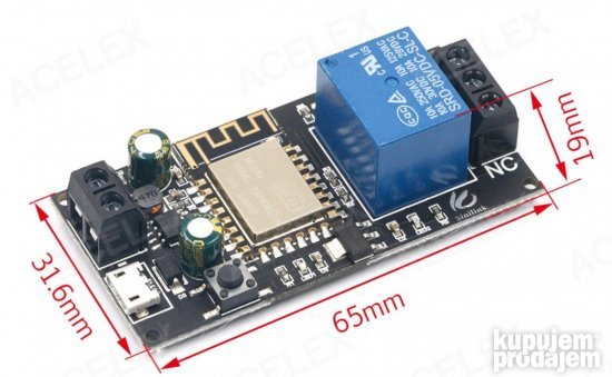 XY-WF36V DC6V~36V pametan wifi relej SINILINK