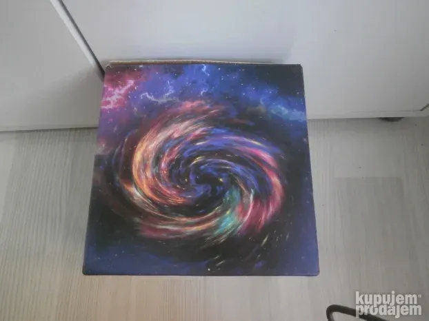 3D LAMPA Galaksija prelepa sa daljinskim