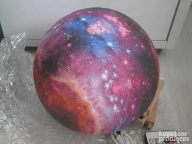 3D LAMPA Galaksija prelepa sa daljinskim