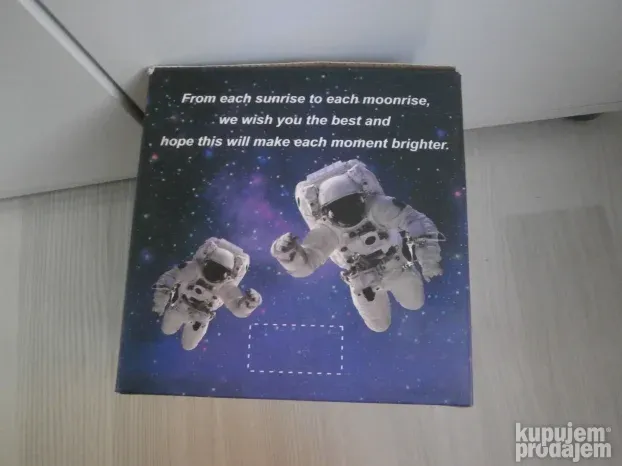 3D LAMPA Galaksija prelepa sa daljinskim