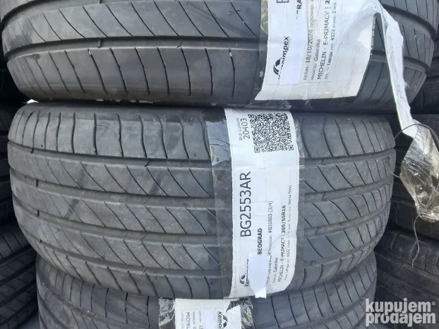 polovne letnje gume 205/55 r 16 michelin 4kom