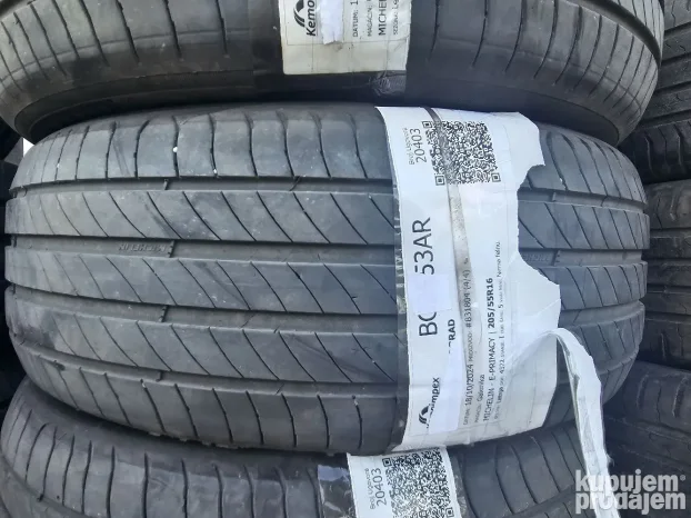 polovne letnje gume 205/55 r 16 michelin 4kom