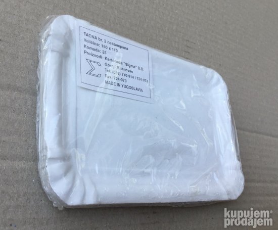 TACNE kartonske nove, pogodne za izlete, zakuske..