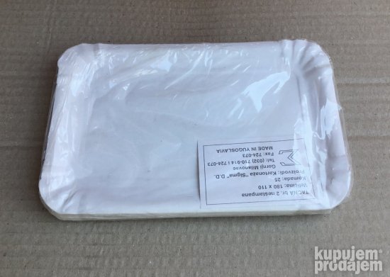 TACNE kartonske nove, pogodne za izlete, zakuske..