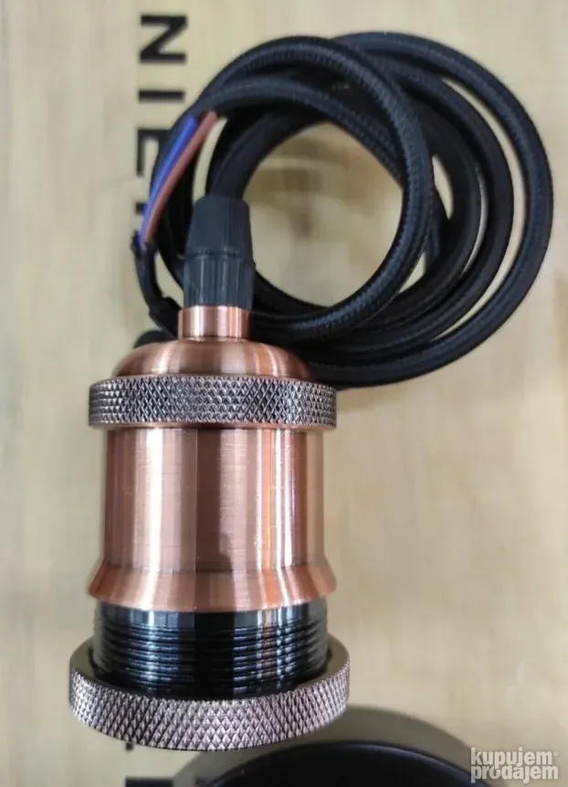 Retro Luster grlo sa kablom grlo za Sijalicu E27