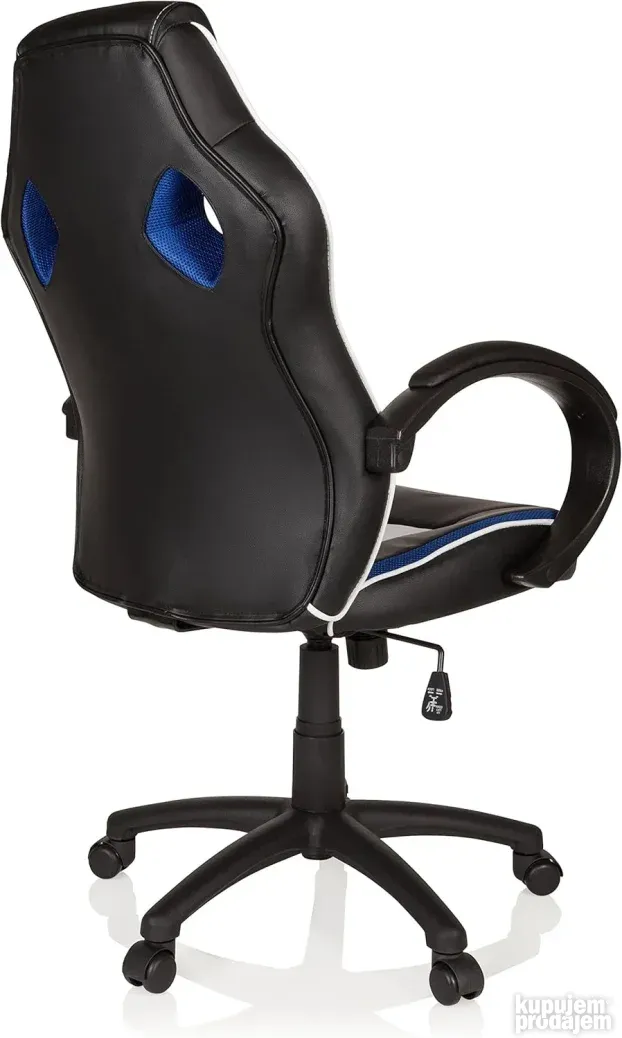 MyBuero Gaming Player radna stolica,okretna, crvena