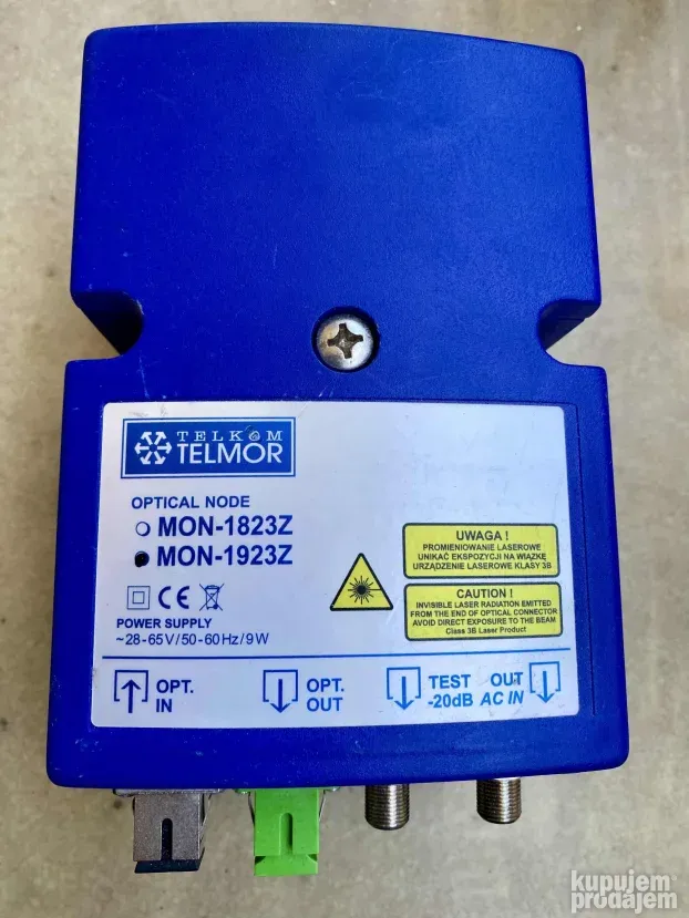TELMOR MON-1923 MZ, Optical node, 1006MHz