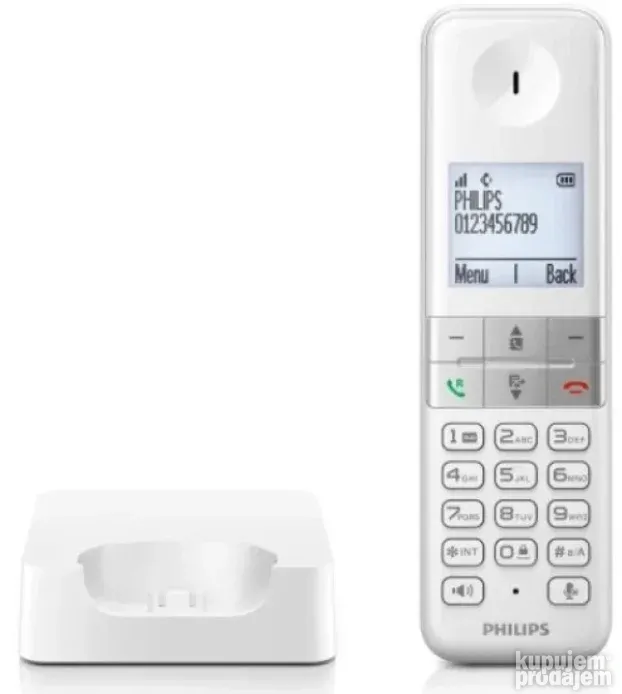 Fiksni bezicni telefon Philips D470 Ekran1.8inc