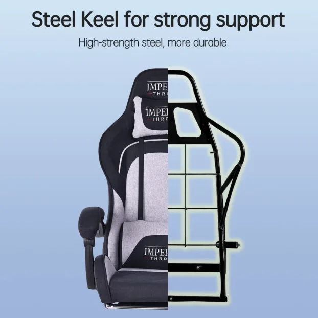 Gaming stolice Throne 5400 Black + Gaming Sto GT22