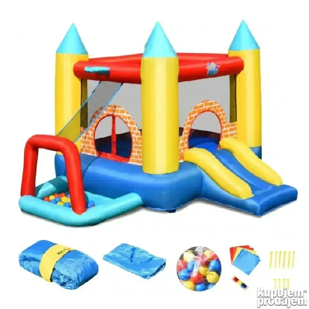 Dvorac na naduvavanje 4u1 6u1 - BESPLATNA DOSTAVA