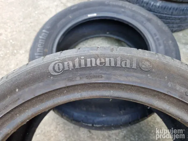 Dve dobre letnje gume 18 ice CONTINENTAL 245 40 18 sa 5.5mm