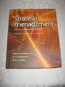 Strateški menadžment - Thompson, Strickland, Gamble