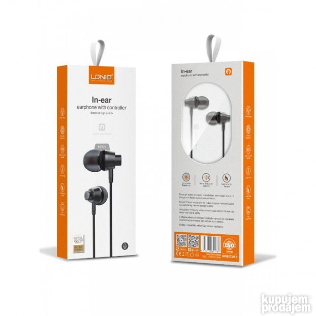 Slusalice LDNIO HP05 3.5mm crne
