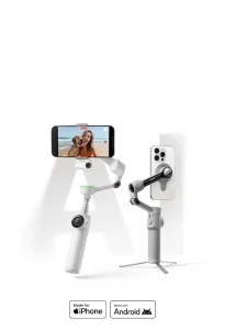 Insta360 Flow 2 Pocket AI Filmmaker Standard Bundle White