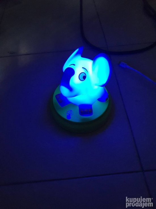LED Lampa U Obliku Slona Sa Senzorm Na Dodir