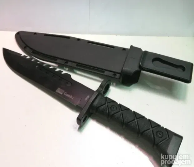 Rambo Noz NOVO Lovacki Rambo Noz Crni AKCIJA