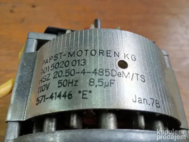 Uher papst motor