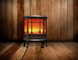 Dekorativni kamin, Led dekorativni kamin kube