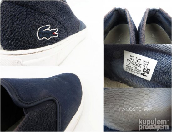 Lacoste patike Rene Alliot slip on L345