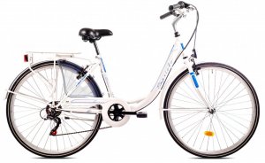 Bicikli City Bike Diana 20in belo plava