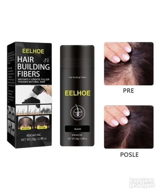 Serum puder za volumen proredjenu kosu  protiv opadanja kose