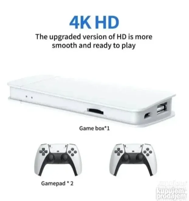 Retro konzola 4K HDMI / game stick