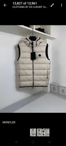 Moncler Valmasque down vest