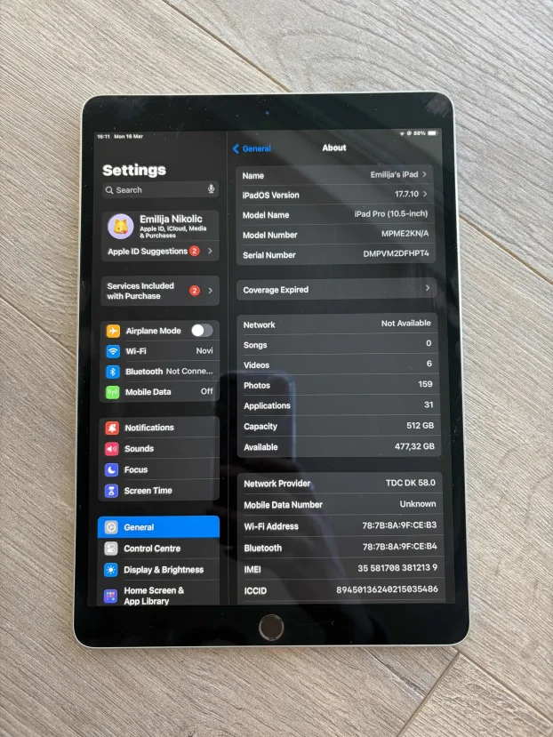 Ipad pro 10.5 inch