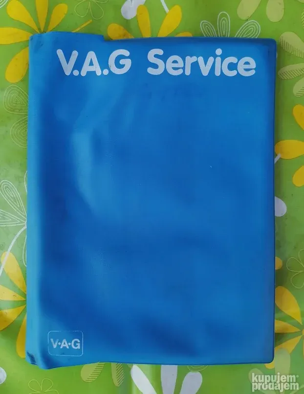 Plava servisna futrola V.A.G za VW Golf 2 MK2
