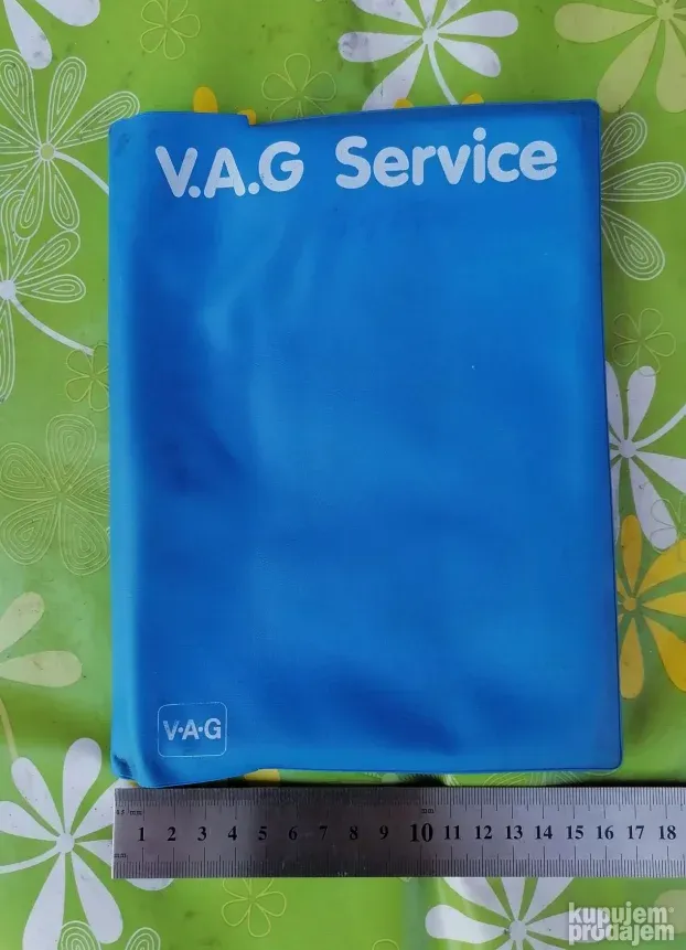 Plava servisna futrola V.A.G za VW Golf 2 MK2