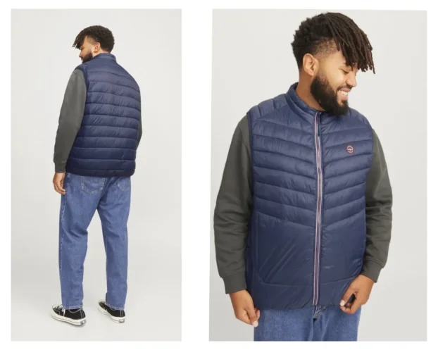 JACK&JONES prsluk. Novo. 4XL, 5XL, 7XL, 8XL
