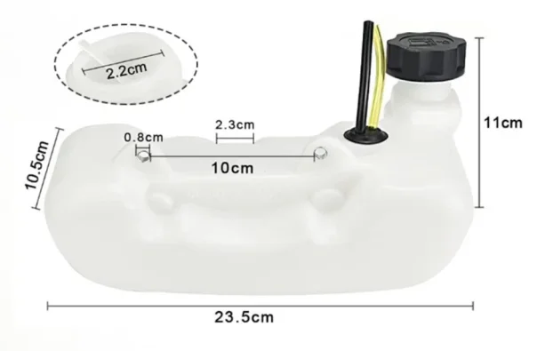 Rezervoar goriva za trimer Demon Villager AGM Straus Womax
