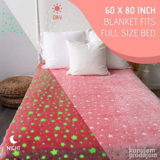 Magicno cebe koje svetli u mraku PINK