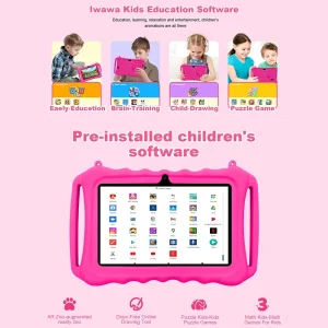 Wintouch tablet za decu K705 7 inca crni / plava futrola