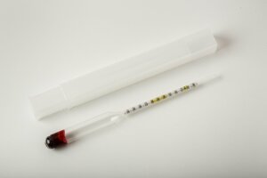 Hidrometar - aerometar za pivo sa termometrom Enolandia