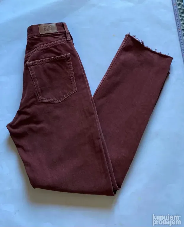 BDG zenske retro farmerke - organic cotton XS S