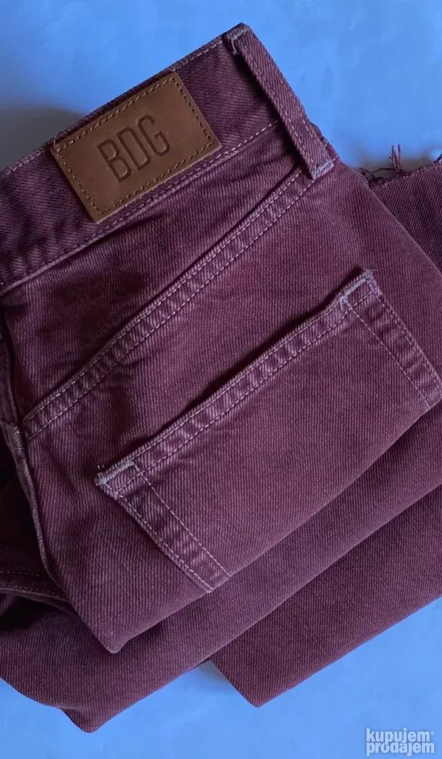 BDG zenske retro farmerke - organic cotton XS S