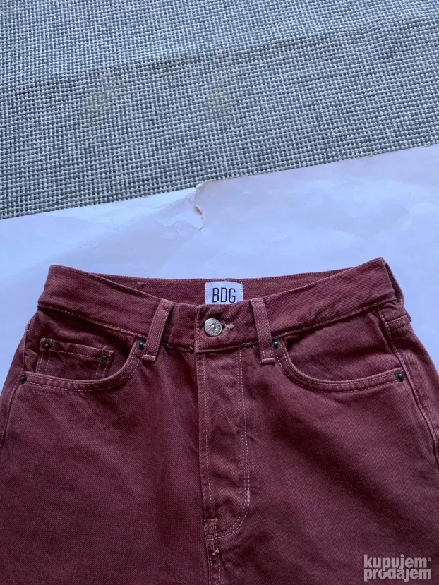 BDG zenske retro farmerke - organic cotton XS S