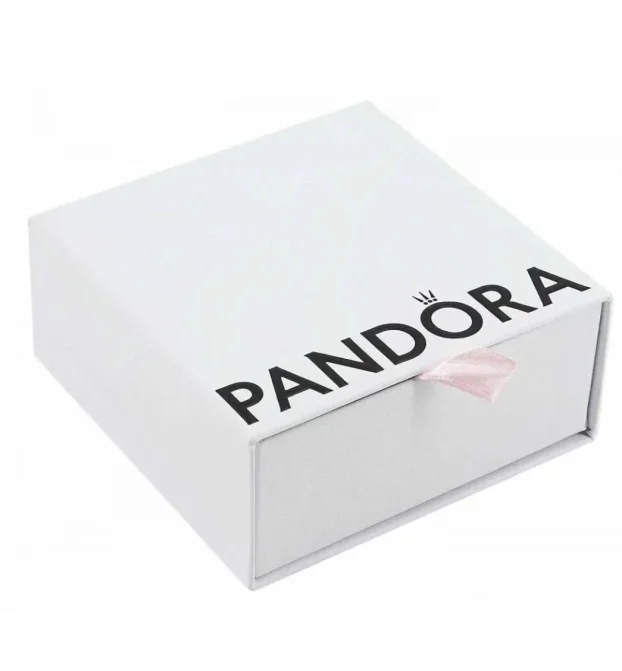 PANDORA Tennis narukvica Sparkling Light Blue srebro ale 925