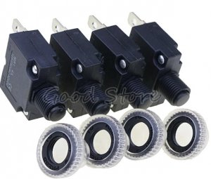 Osigurac bimetalni 4A Za razne masine i uredjaje